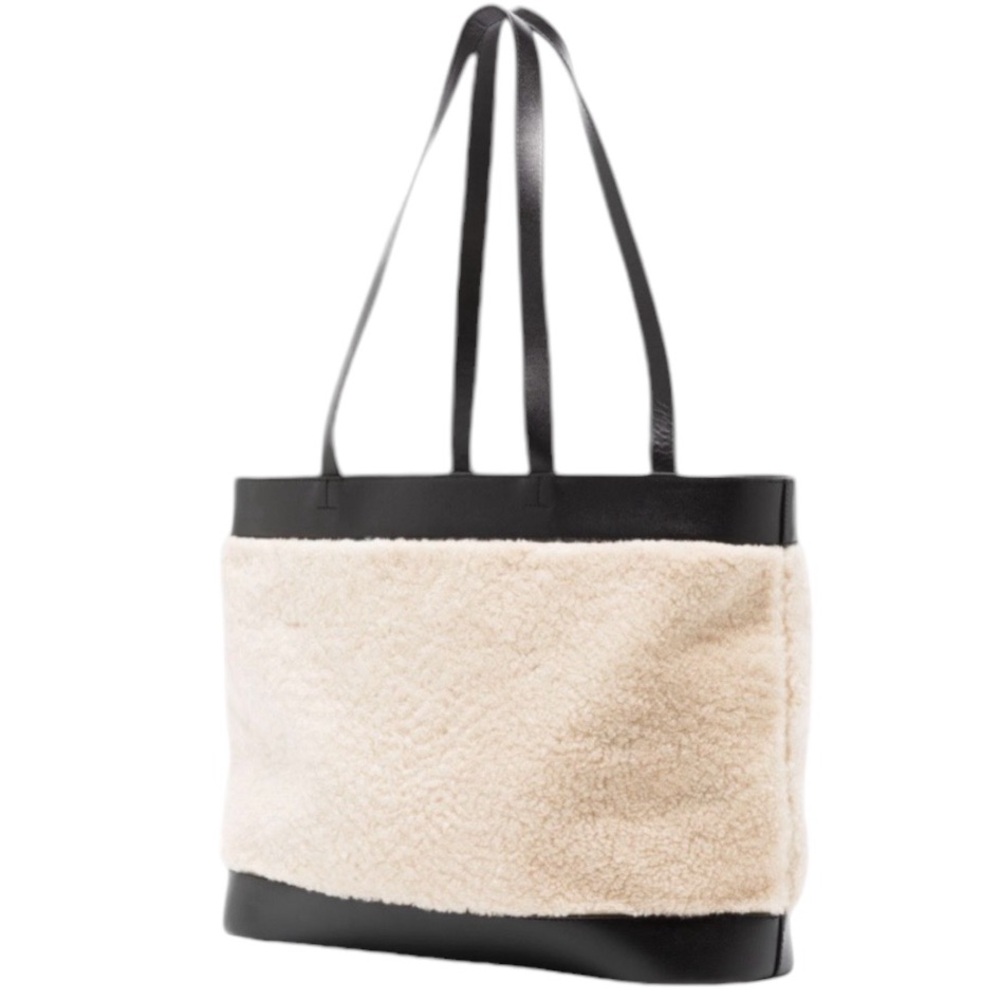 St Agni Harper Shearling Tote